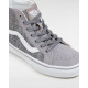 VANS, Sk8-hi zip glitter, Gunmetal