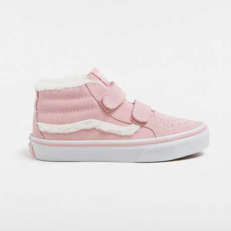 Sk8-mid reissue v sherpa pop - Pink