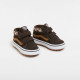 VANS, Mte sk8-mid reissue ve, Brown/true whit