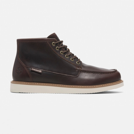 Newmarket mid lace up chukka boot - Medium brown full grain