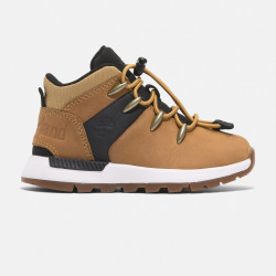 TIMBERLAND, Sprint trekker mid lace up sneaker, Wheat nubuck w black