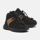 TIMBERLAND, Sprint trekker mid lace up sneaker, Black nubuck w wheat