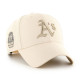 47 BRAND, Cap mlb oakland athletics sure shot snapback mvp, Natural