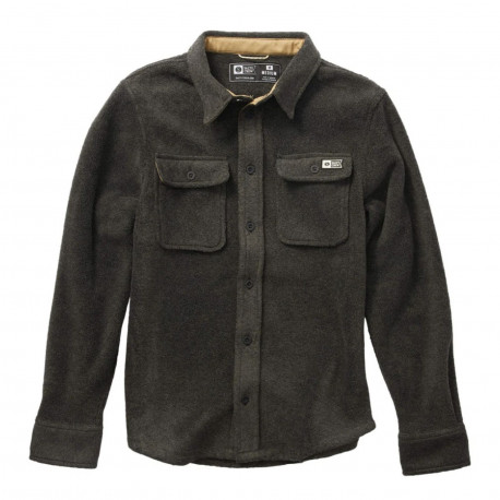 Swellter polar fleece shirt - Charcoal heather