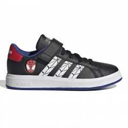 ADIDAS, Grand court spider-man el k, Cblack/ftwwht/selubl