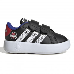 ADIDAS, Grand court spider-man cf i, Cblack/ftwwht/selubl