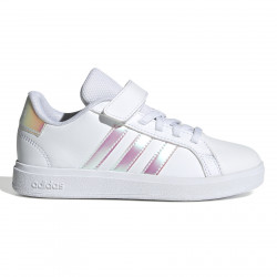 ADIDAS, Grand court 2.0 el c, Ftwwht/irides/ftwwht