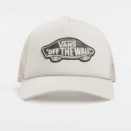 Classic patch curved bill trucker - Elm