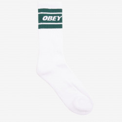 OBEY, Cooper ii socks, White / botanical garden