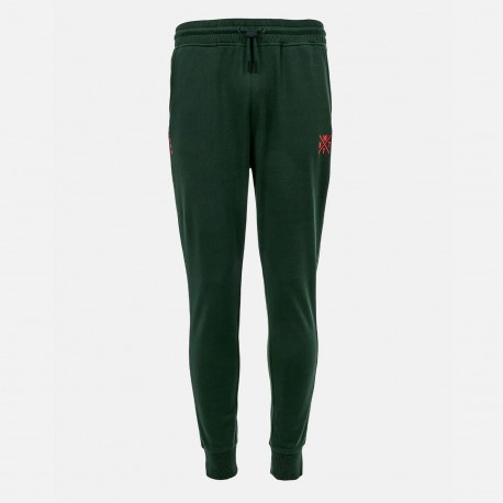 Pantalon joggin - Forest green / orange