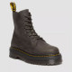 DR. MARTENS, Jadon, Charcoal grey burnished waxy pull up wp