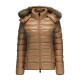 JUST OVER THE TOP, Luxe ml capuche grand froid, Camel