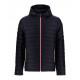 JUST OVER THE TOP, Vegas ml capuche reversible, Noir / militaire