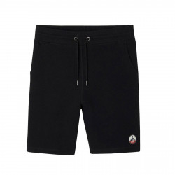 JUST OVER THE TOP, Medellin short molleton, Black