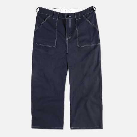 Painter pants - Navy w. white seams