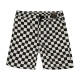 VANS, Range elastic waist short, Checkerboard