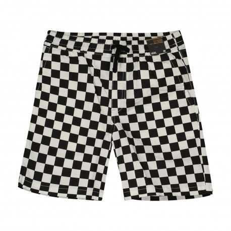 Range elastic waist short - Checkerboard