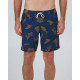 SALTY CREW, Lowtide elastic boardshort, Navy/gold