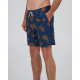 SALTY CREW, Lowtide elastic boardshort, Navy/gold