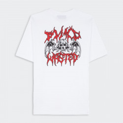 WASTED, T-shirt bones, White