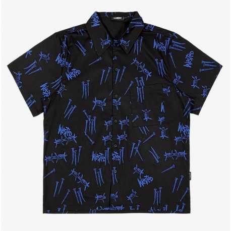 Shirt all over blind - Black/ultra blue