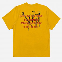 WASTED, T-shirt stake, Golden yellow