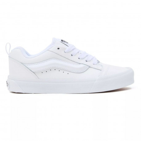 Knu skool - Leather true white