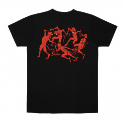 JACKER, Devils dance t-shirt, Black