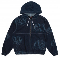 JACKER, Devils dance denim jacket, Aop