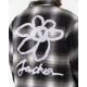 JACKER, Flower tartan overshirt, Multi