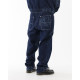 JACKER, Devils dance denim baggy pant, Aop