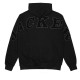 JACKER, Notorious zipped hoodie, Black