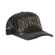 JACKER, Hells bells trucker cap, Black