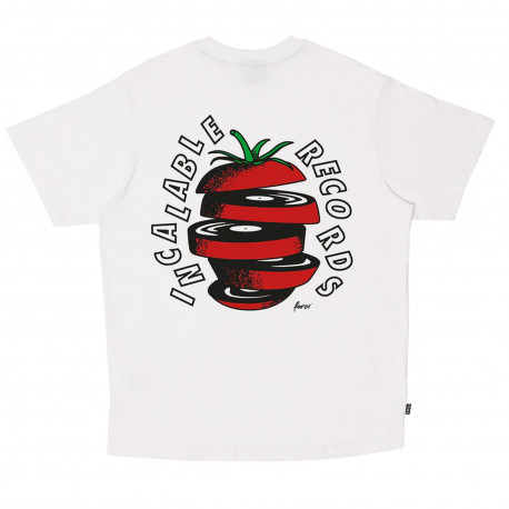 Tee record - White