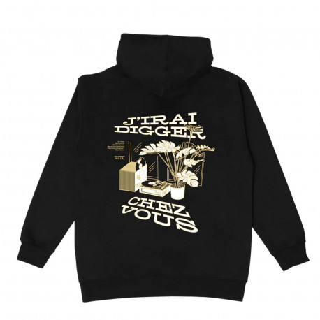 Hoodie digger - Jet black