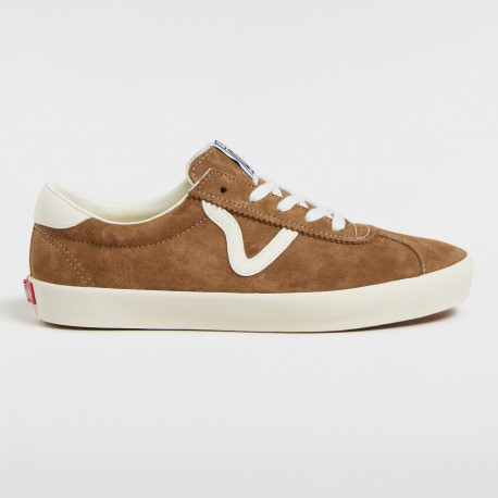 Sport low pig suede - Brown