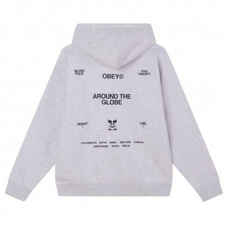 Obey business hood - Ash grey