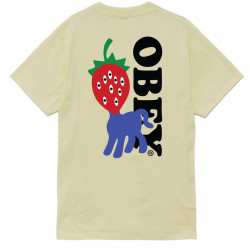 OBEY, Obey strawberry, Pale yellow