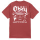 OBEY, Obey submit to the rhythm, Mineral red