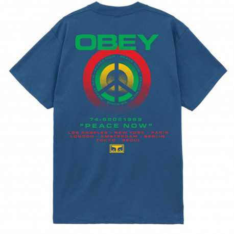 Obey peace target - Harbor blue