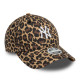 NEW ERA, Wmns leopard 9forty neyyan, Blkwhi