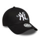 NEW ERA, Wmns icon 9forty neyyan, Blkwhi