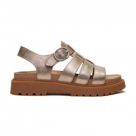 Clairemont way fisherman sandal - Gold metallic