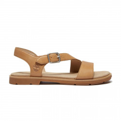 TIMBERLAND, Calista bay backstrap sandal, Medium beige full grain