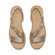 TIMBERLAND, Calista bay backstrap sandal, Gold metallic