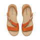 TIMBERLAND, Calista bay backstrap sandal, Medium orange full grain