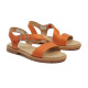 TIMBERLAND, Calista bay backstrap sandal, Medium orange full grain