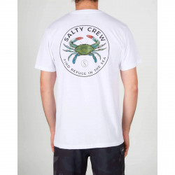 SALTY CREW, Blue crabber premium s/s tee, White