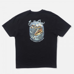 SALTY CREW, Red fish classic ss tee, Black