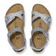 BIRKENSTOCK, Rio as kids bf, Sparkling silver